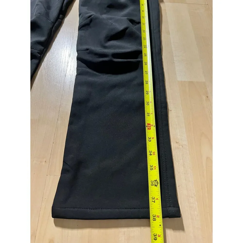 JOMLUN Cargo Pants Kids Size L Black Softshell Hiking Outdoor Travel Tactical
